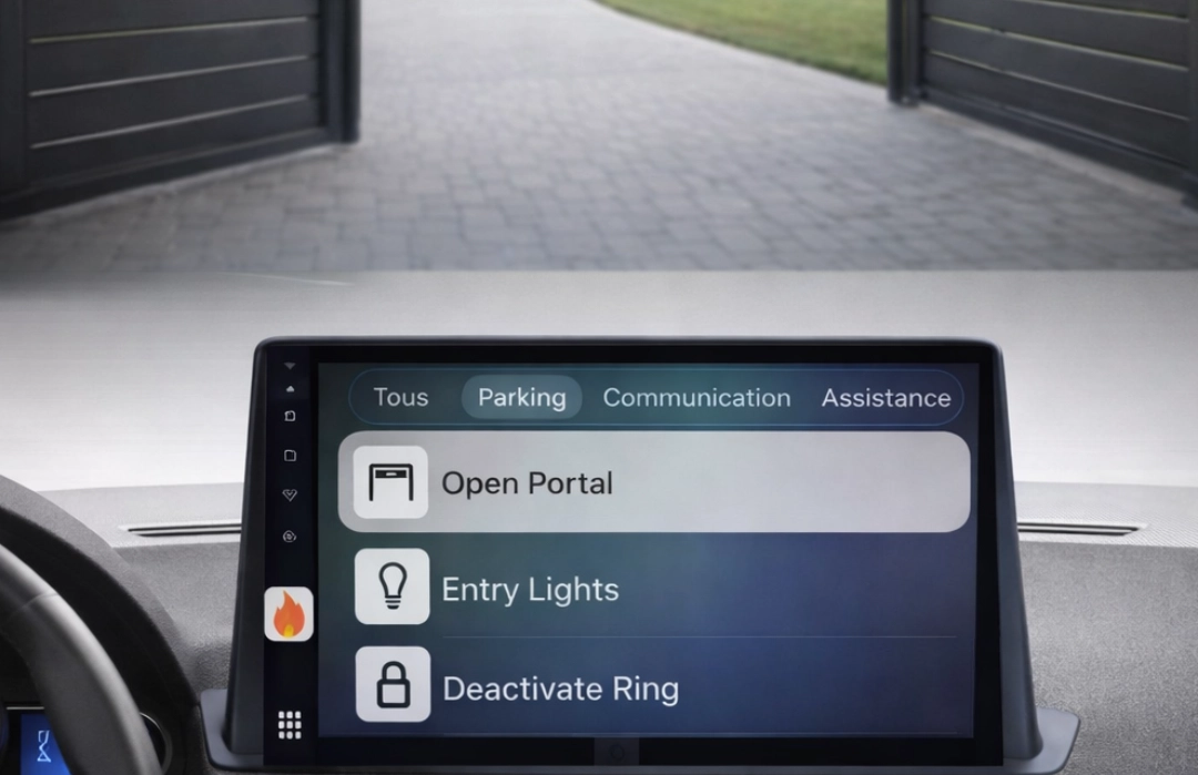 Firehook on CarPlay screenshot